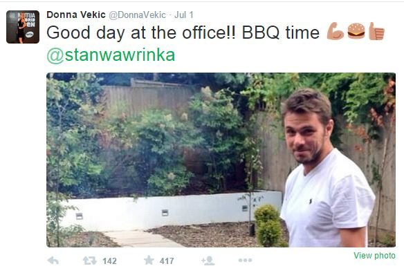 stan wawrinka donna vekic pictures