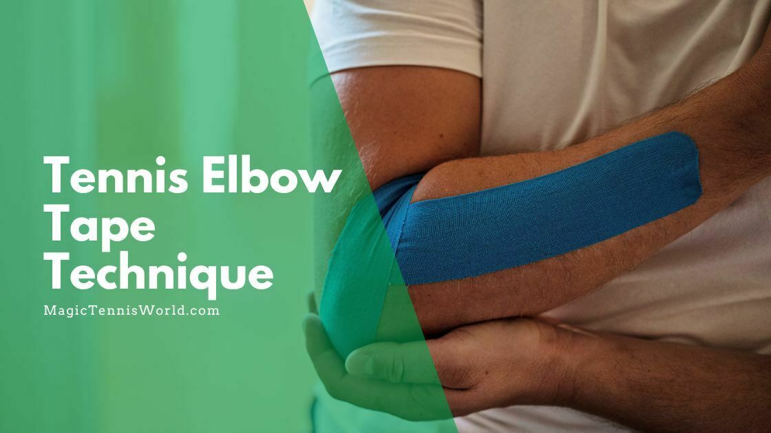 tennis elbow tape technique
