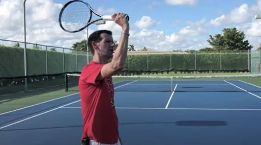 how to hit a kick serve: get the right grip 